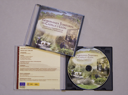 Fotos DVD y caratulas CD proyecto Gorbenanza Territorial, Universidad de Salamanca
